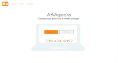 Desktop Screenshot of aaageeks.com